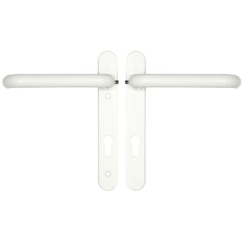 Hoppe Paris Extended Lever Lever UPVC Multipoint Door Handles -  92mm PZ Unsprung 122mm Screw Centres - Image 3