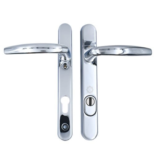 Hoppe Atlanta PAS24 Lever Lever UPVC Multipoint Door Handles -  92mm PZ Unsprung 122mm Screw Centres - Image 9