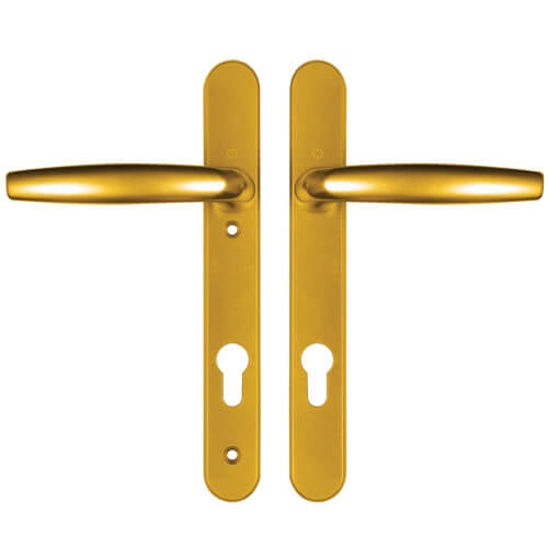 Hoppe Atlanta Lever Lever UPVC Multipoint Door Handles -  92mm PZ Sprung 122mm Screw Centres - Image 2