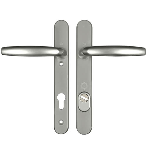 Hoppe Atlanta PAS24 Lever Lever UPVC Multipoint Door Handles -  92mm PZ Unsprung 122mm Screw Centres - Image 2