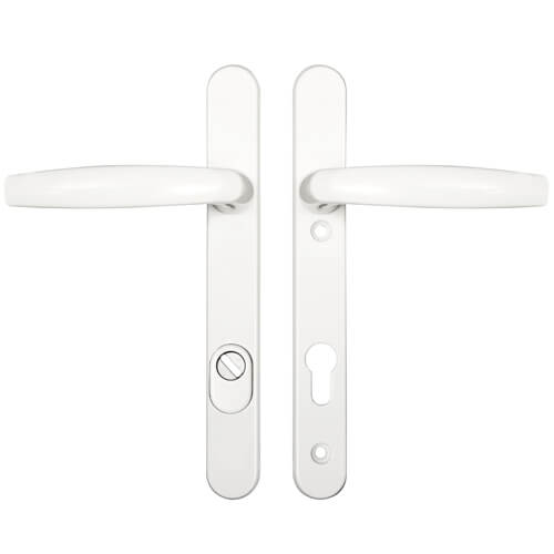 Hoppe Atlanta PAS24 Lever Lever UPVC Multipoint Door Handles -  92mm PZ Unsprung 122mm Screw Centres - Image 3