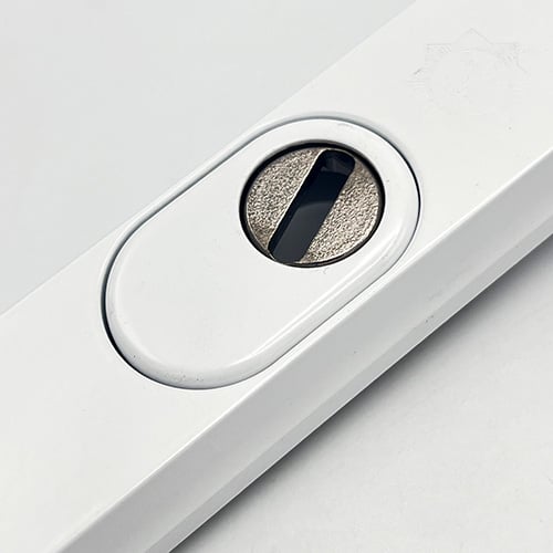 Hoppe Atlanta PAS24 Lever Lever UPVC Multipoint Door Handles -  92mm PZ Unsprung 122mm Screw Centres - Image 7