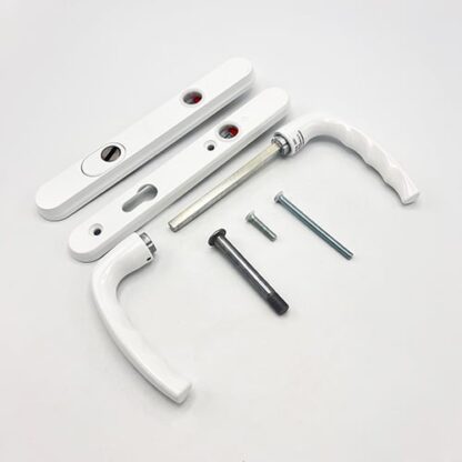 Hoppe Atlanta PAS24 Lever Lever UPVC Multipoint Door Handles -  92mm PZ Unsprung 122mm Screw Centres - Image 5