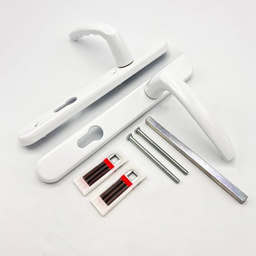 Hoppe Atlanta Lever Lever UPVC Multipoint Door Handles -  92mm PZ Sprung 122mm Screw Centres - Image 6
