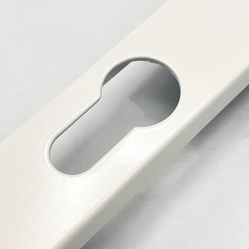 Hoppe London Lever Lever UPVC Multipoint Door Handles -  92mm PZ Unsprung 122mm Screw Centres - Image 8