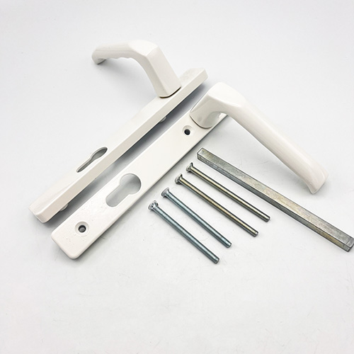 Hoppe London Lever Lever UPVC Multipoint Door Handles -  92mm PZ Unsprung 122mm Screw Centres - Image 5