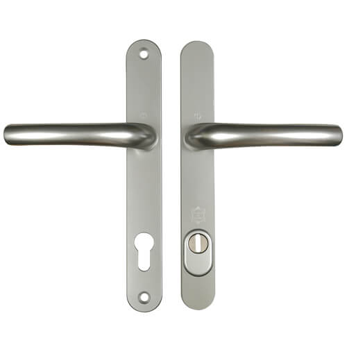 Hoppe Tokyo PAS24 Lever Lever UPVC Multipoint Door Handles -  92mm PZ Sprung 215mm Screw Centres - Image 2