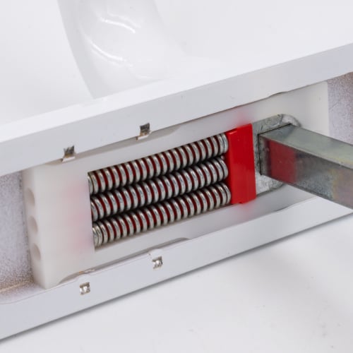 Hoppe Tokyo PAS24 Lever Lever UPVC Multipoint Door Handles -  92mm PZ Sprung 215mm Screw Centres - Image 6