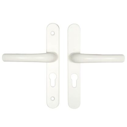 Hoppe Tokyo Lever Lever UPVC Multipoint Door Handles -  48mm PZ Sprung 160mm Screw Centres - Image 4