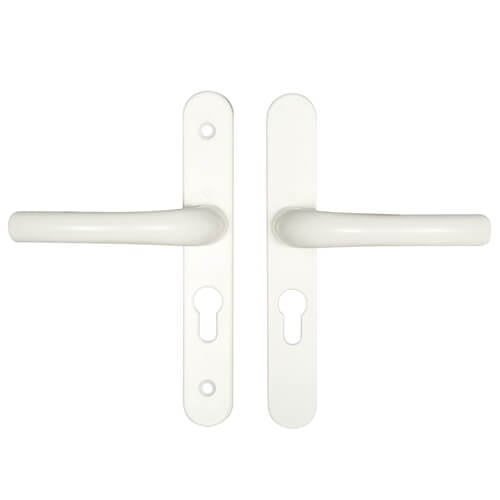 Hoppe Tokyo Lever Lever UPVC Multipoint Door Handles -  48mm PZ Sprung 160mm Screw Centres - Image 4