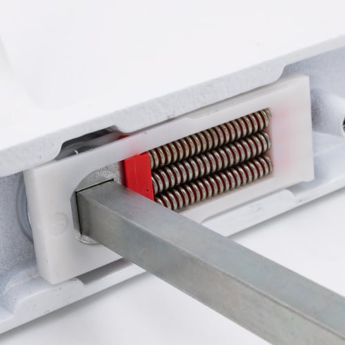 Hoppe Tokyo Lever Lever UPVC Multipoint Door Handles -  48mm PZ Sprung 160mm Screw Centres - Image 6