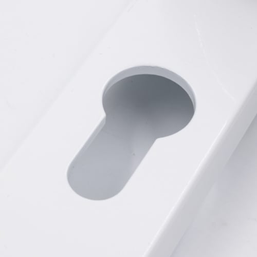 Hoppe Tokyo Lever Lever UPVC Multipoint Door Handles -  48mm PZ Sprung 160mm Screw Centres - Image 7
