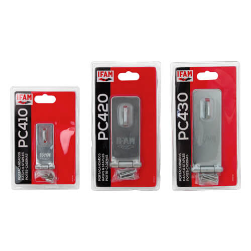 Ifam PC Series Safety Hasp & Staple Zinc Plated - Image 2