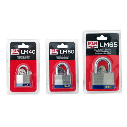 Ifam LM40 40mm Padlock - Open Shackle - Image 5