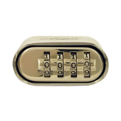 Ifam 50mm Open Shackle Combination Chrome Padlock - Image 2