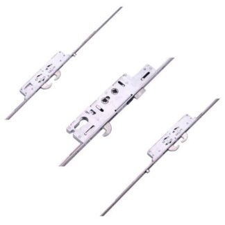 Ingenious Duplex Latch 5 Hook 2 Roller Double Spindle Multipoint Door Lock (top hook to spindle = 733mm)