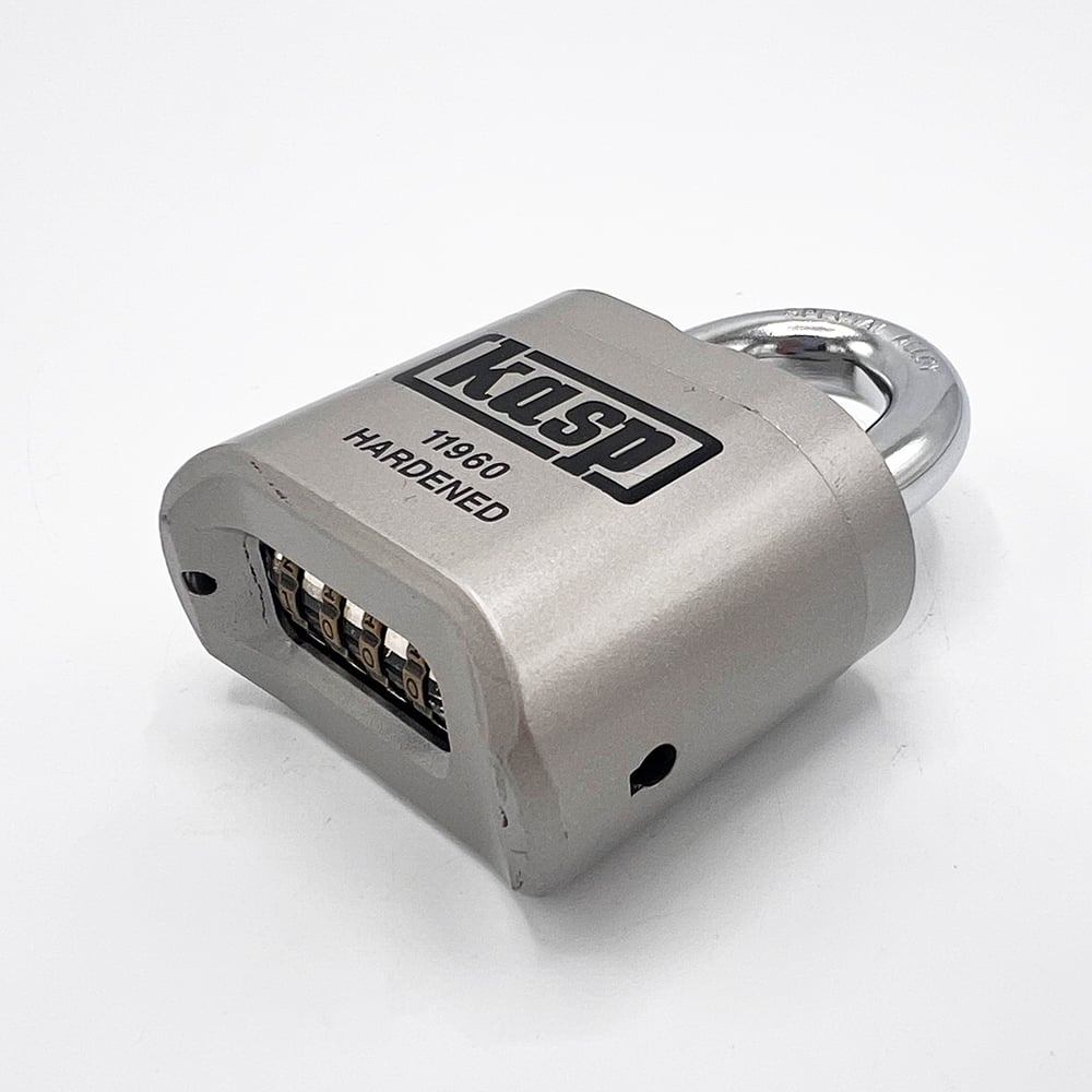 Kasp 119 60mm High Security Open Shackle Combination Padlock - Image 4