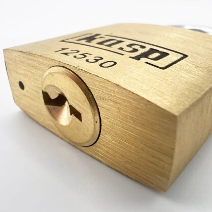 Kasp 125 Series 30mm Open Shackle Brass Padlock - Image 6