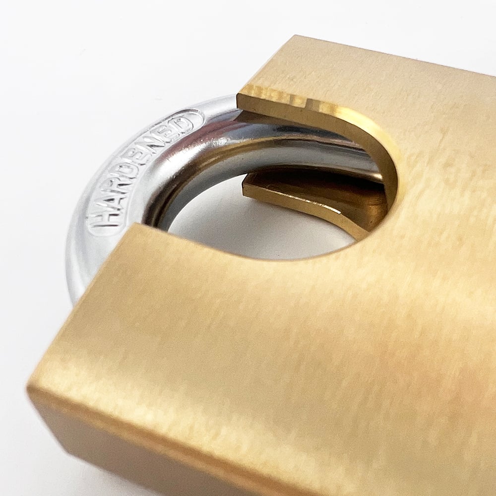 Kasp 125 series 50mm Closed Shackle Brass Padlock - Image 7