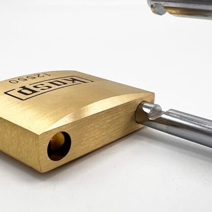 Kasp 125 series 50mm Long Shackle Brass Padlock - Image 7
