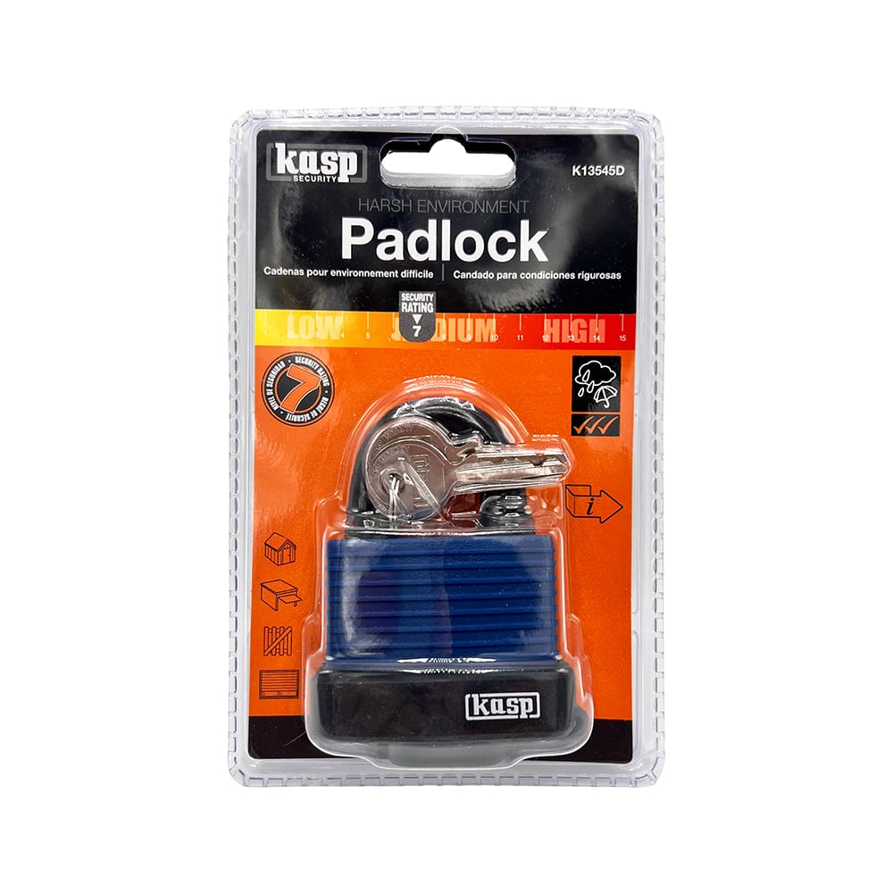 Kasp 135 58mm Body Width with Overall Height 79mm Open Shackle Harsh Environment Padlock - Image 4