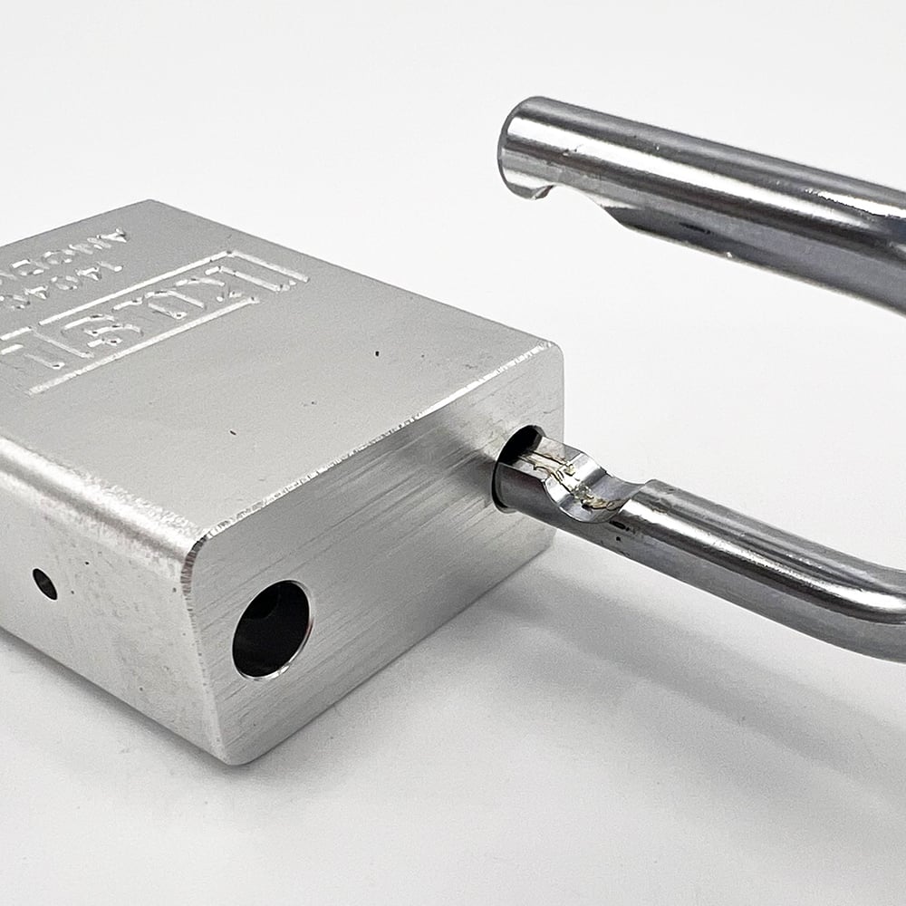 Kasp 140 40mm Open Shackle Solid Aluminium Padlock - Image 6