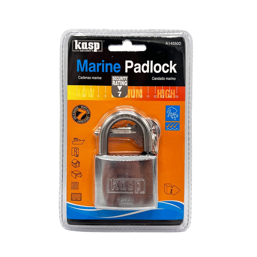 Kasp 145 40mm Open Shackle Marine Padlock - Image 4