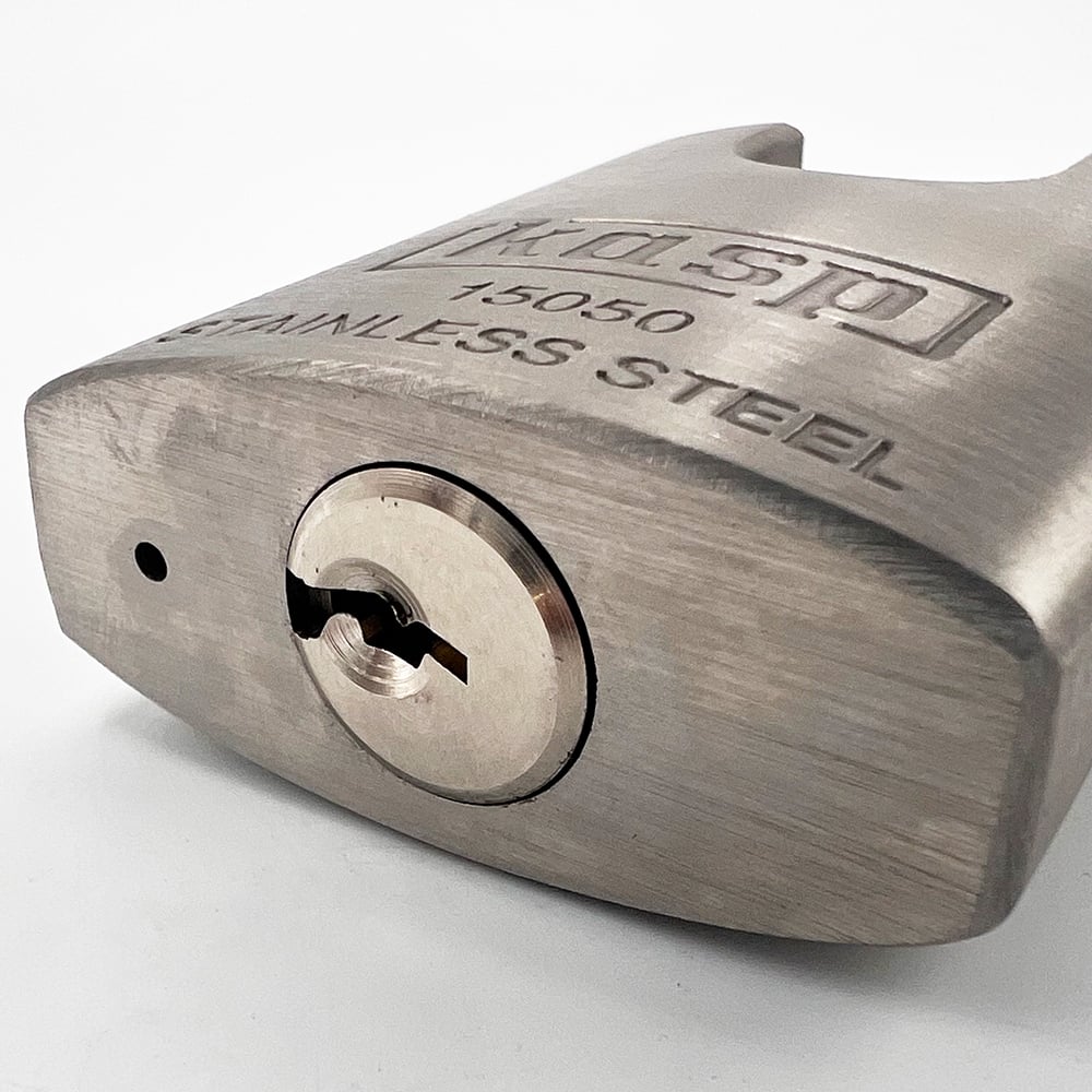 Kasp 150 50mm Closed Shackle Stainless Steel Padlock - Image 5