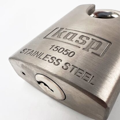 Kasp 150 50mm Closed Shackle Stainless Steel Padlock - Image 6