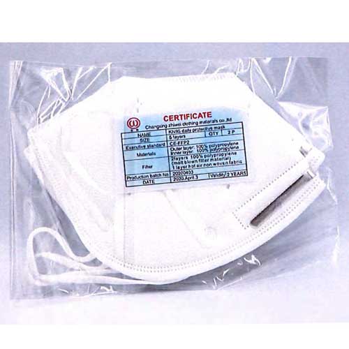 Daily Protective KN95 Face Mask CE-FFP2 (Supplied In a Pack Of 2) - Image 2
