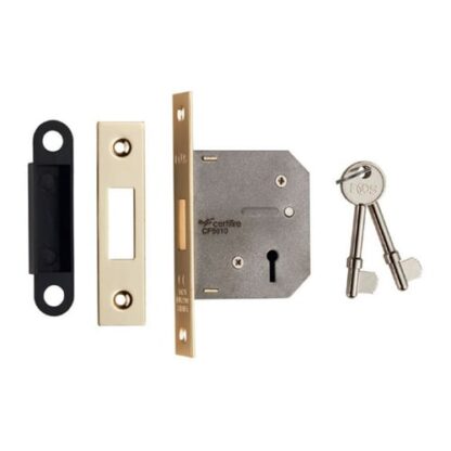 Eurospec LDE5325EB Lever Deadlock 64mm (LEAD TIME: 2-3 DAYS)