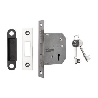 Eurospec LDE5325NP Lever Deadlock 64mm (LEAD TIME: 2-3 DAYS)