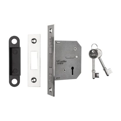 Eurospec LDE5325NP Lever Deadlock 64mm (LEAD TIME: 2-3 DAYS)