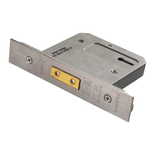 Eurospec LDS5325SSS Easi-T 3 Lever Deadlock 64mm (LEAD TIME: 2-3 DAYS)