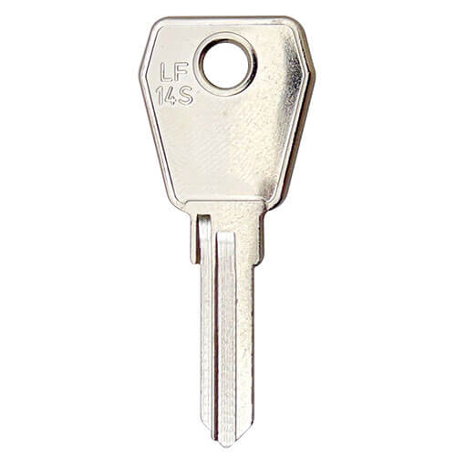LF14S L & F 7 8Pin Key Blank - Image 2