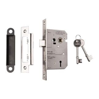 Eurospec LSE5325NP Contract 3 Lever Sashlock 64mm (LEAD TIME: 2-3 DAYS)