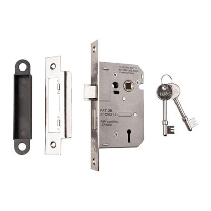 Eurospec LSE5325NP Contract 3 Lever Sashlock 64mm (LEAD TIME: 2-3 DAYS)