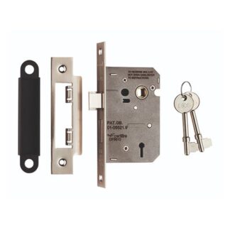 Eurospec LSE5325SN Contract 3 Lever Sashlock 64mm (LEAD TIME: 2-3 DAYS)