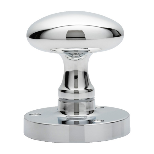 Carlisle Brass M34CP Oval Mortice Knob (LEAD TIME: 2-3 DAYS)