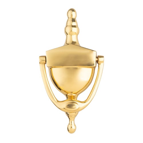 Carlisle Brass M38S Victorian Urn Door Knocker 152mm - Polished Brass (LEAD TIME: 2-3 DAYS)