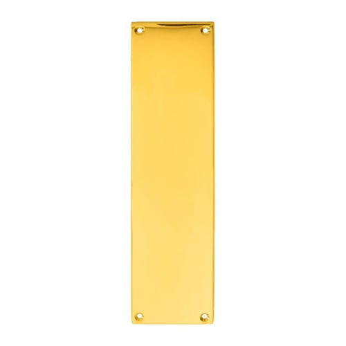 Carlisle Brass M39 Plain Finger Plate (LEAD TIME: 2-3 DAYS)