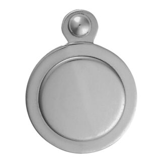 Carlisle Brass M42CP Covered Escutcheon - Polished Chrome (LEAD TIME: 2-3 DAYS)