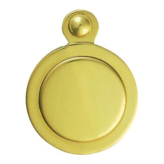 Carlisle Brass M42 Covered Escutcheon - Polished Brass (LEAD TIME: 2-3 DAYS)