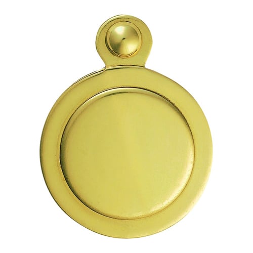 Carlisle Brass M42 Covered Escutcheon - Polished Brass (LEAD TIME: 2-3 DAYS)