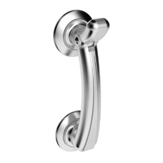 Carlisle Brass M43SC Door Knocker On Rose (LEAD TIME: 2-3 DAYS)