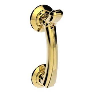 Carlisle Brass M43 Door Knocker On Rose (LEAD TIME: 2-3 DAYS)