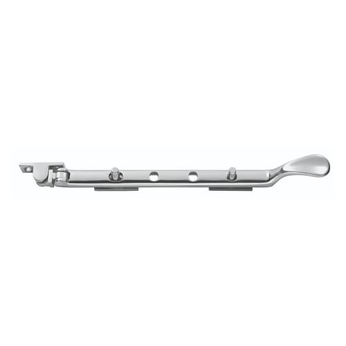 Carlisle Brass M44BCP Victorian Casement Stay 300mm - Polished Chrome (LEAD TIME: 2-3 DAYS)