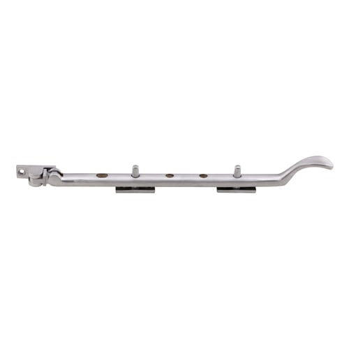 Carlisle Brass M44BSC Victorian Casement Stay 300mm - Satin Chrome (LEAD TIME: 2-3 DAYS)