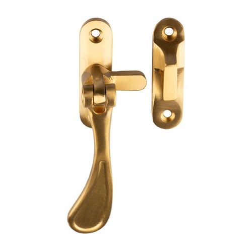 Carlisle Brass M73SB Casement Fastener Reversible Satin Brass (LEAD TIME: 2-3 DAYS)
