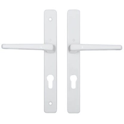 Hoppe Frankfurt Lever Lever UPVC Multipoint Door Handles -  70mm PZ Unsprung 200mm Screw Centres - Image 3
